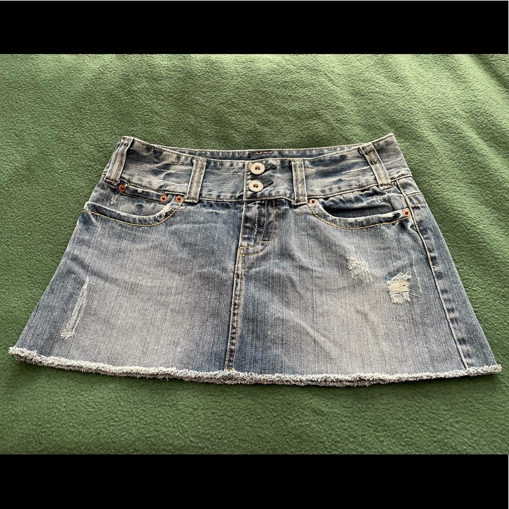American Eagle Denim Mini Skirt